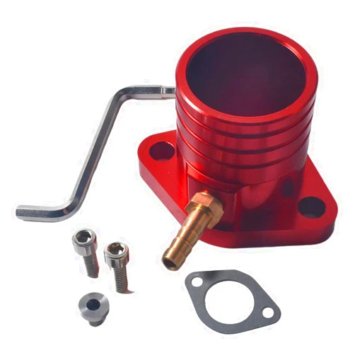SJVLXHI Performance Racing Intake Pipe Inlet Manifold Gasket Screw Pulse Fitting for Predator 420cc Go Kart & Mini Bikes,for Honda GX270,GX390,for VM34 Carburetor