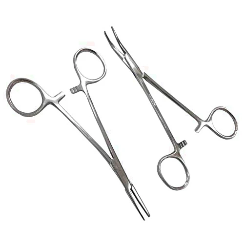 Elite Medical Instruments EMI EMI Medical Kelly Hemostat Forceps Straight & Curved 5.5