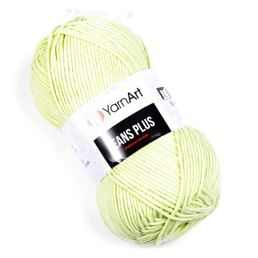 YarnArt Yarn Art Jeans Plus Yarn, 55% Cotton 45% Polyacrylic, 100 g (3.5 oz), 160 m (174 yds), Yarn Weight: 4 : Worsted-Aran (11)