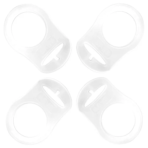 PUTSKA Pacifier Adapter Rings - Silicone Adapter for Pacifier Holder and Clip MAM-Compatible