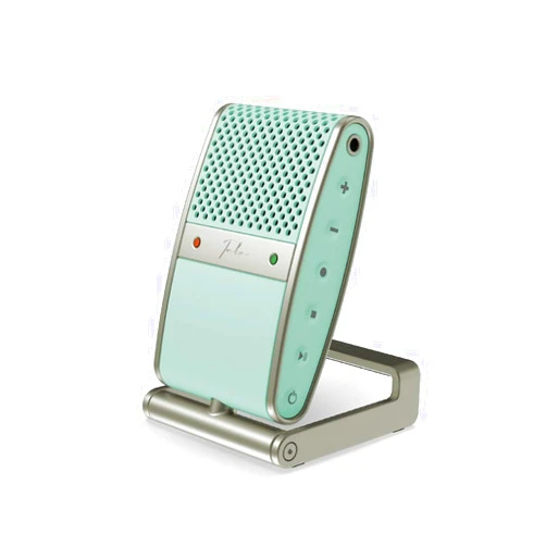 Tula Mics Tula Mic – USB C Microphone & Mobile Recorder for Podcasts, YouTube, Vlogging, Zoom Calls. Compatible with MAC/PC, iOS & Android (Seafoam)