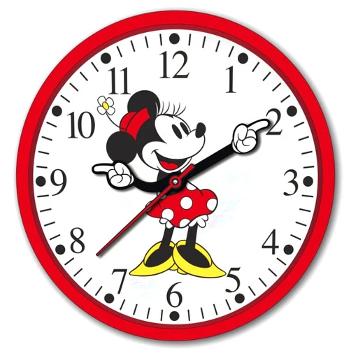 Accutime Minnie Mouse Retro Watch Hands 10