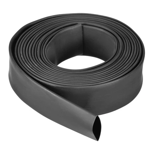 MECCANIXITY Heat Shrink Tubing, 4:1 Ratio 1 Inch Diameter 15ft Adhesive Lined Dual Wall Heat Shrink Tube Waterproof Sealed Black