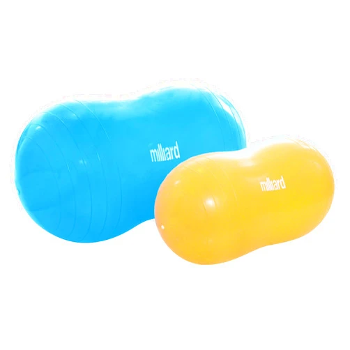 Milliard Peanut Ball Physio Roll for Exercise, Therapy, Labor, Birthing and Dog Training