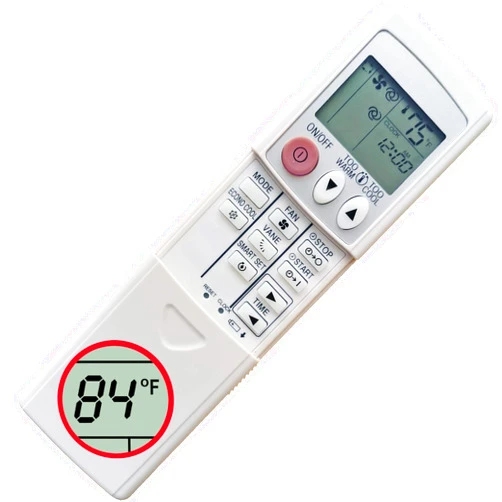 CHOUBENBEN Replacement Mitsubishi Electric Mr Slim Air Conditioner Remote Control MSY-GL18NA-U1 MUY-GL18NA