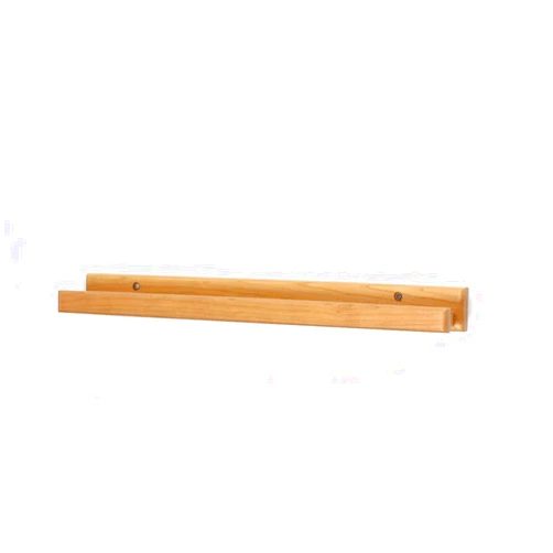 PegandRail Photo Shelf - Solid Cherry Picture Ledge & Photo Ledge - Art Display - Book Display Shelf - Made in The USA (Natural, 23
