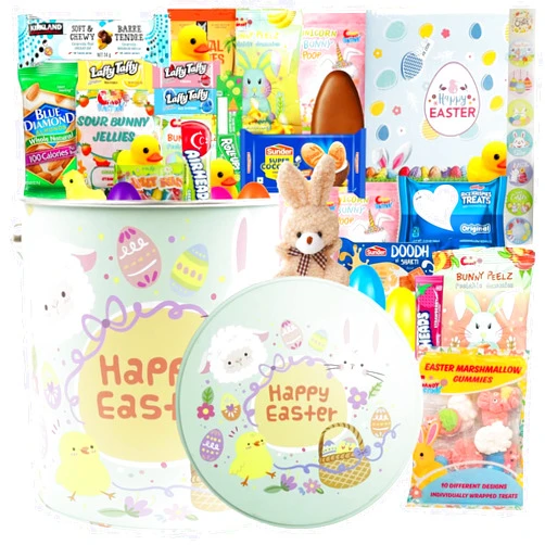 Eva's Gift Universe Easter Care Package (44 Count) Easter Candy Eggs Great Snacks for Family, Friends, Coworkers