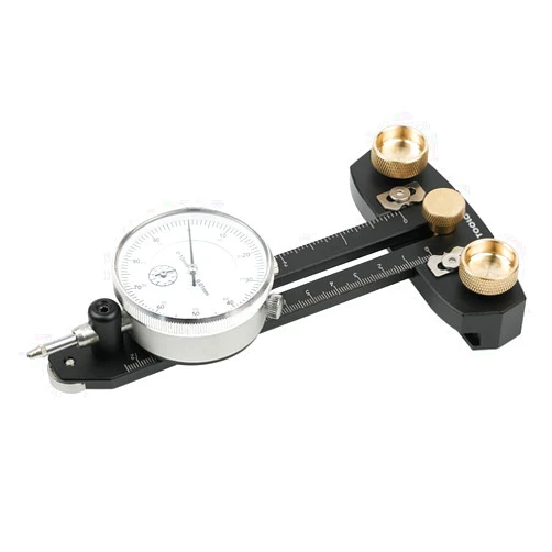 TOOLCOOL Table Saw Alignment Gauge Calibrator Dial Indicator Thin Rip Jig Table Saw Jig Guide Woodworking Tool Table Saw Accessories for Repeat Narrow Strip Cuts