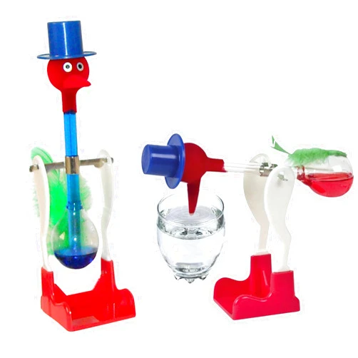 NTSDD Drinking Bird,2 PCS The Original Vintage Retro Sippy Dipping Bird A Science Wonder Wholesale Bulk Set,Non Stop Liquid Glass Drinking Lucky Bird Duck Desk Toy