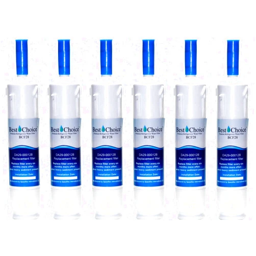 Best Choice Water Filters Best Choice Water Filter Replacement For Samsung DA29-00012B / DA29-00012A Certified Refrigerator Cartridge (6-Pack)