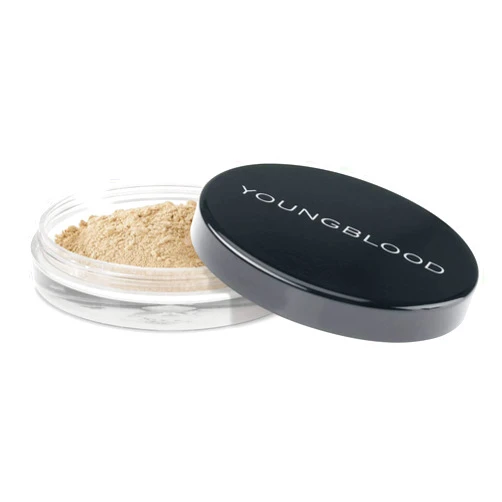 Youngblood Clean Luxury Cosmetics Natural Loose Mineral Foundation, Barely Beige | Loose Face Powder Foundation Mineral Illuminating Full Coverage Oil Control Matte Lasting | Vegan, Cruelty Free