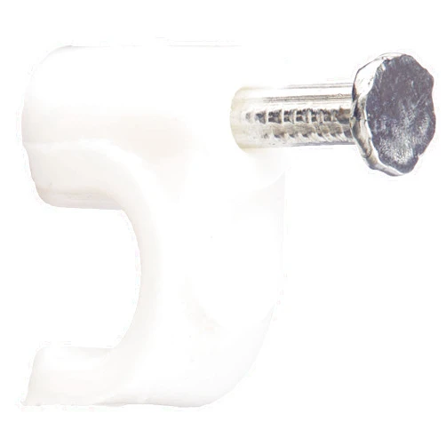 iMBAPrice Cable-Clip White RG6 (100 pieces per bag). Cable Management, Cable Management