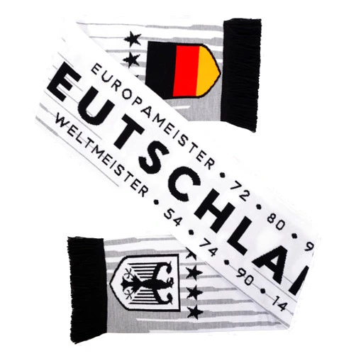 Euroscarves Germany Deutschland Soccer HD Knit Scarf