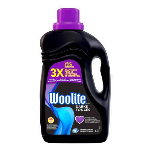 Woolite Darks Liquid Laundry Detergent, HE Compatible, Midnight Breeze Scent - 148 Fl Oz / 4.4 L - 99 Loads