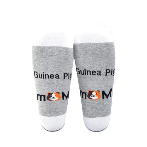 G2TUP Guinea Pig Mom Costume Gift Socks Cavy Gift Guinea Pig Themed Gift for Guinea Pig Lover