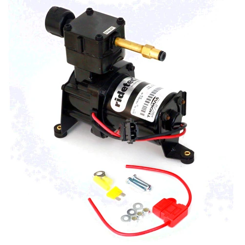 Ridetech 31920002 Thomas Oilless 150 PSI 12v Universal Air Compressor Kit - Car & Truck Air Spring/Air Ride Suspension - 319CDC50/12 Model, High-Efficiency & Heavy-Duty, Quiet/Low Noise Vibration
