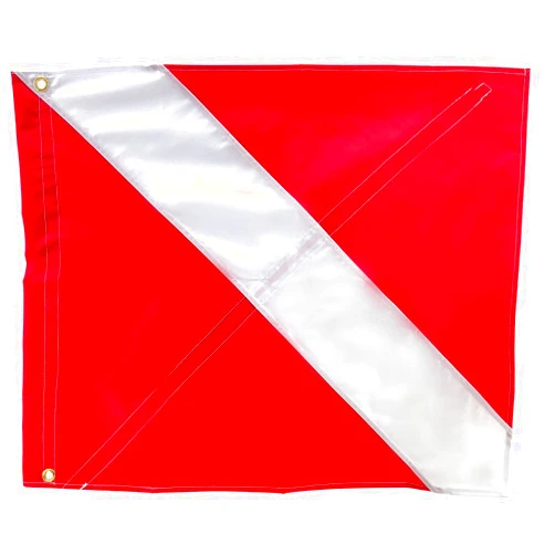 SPEARFISHING WORLD Dive Flag for Boat While Scuba Diving Spearfishing Snorkeling 20