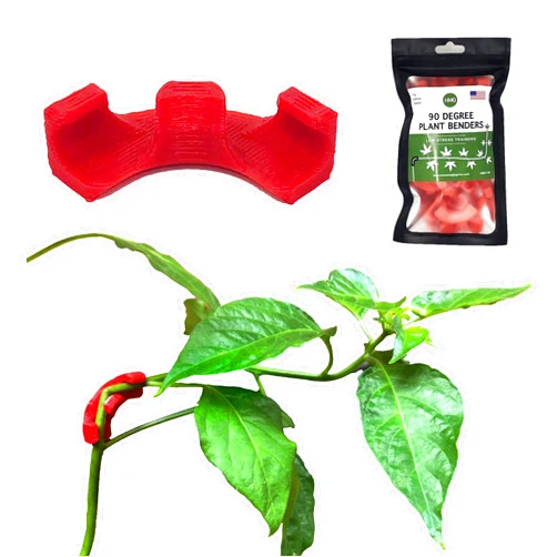 Justponics HMG 90 Degree Original Plant Bender (35 Pack) for Low Stress Training (LST) and Plant Training