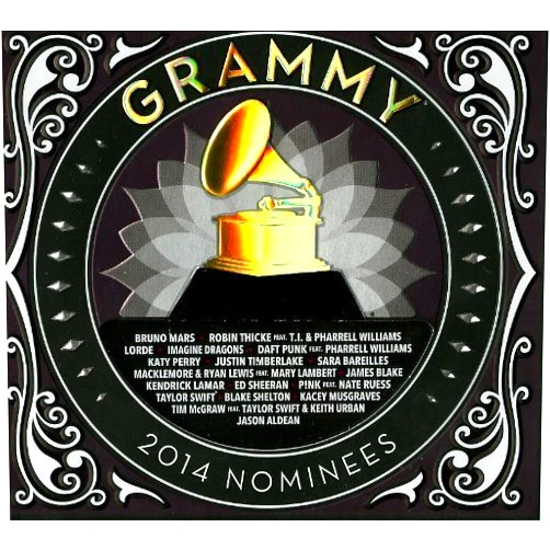Various (Artist) Format: Audio CD 1. Locked Out Of Heaven - Bruno Mars 2. Blurred Lines (feat. T.I. & Pharrell Williams) - Robin Thicke 3. Royals - Lorde 4. Radioactive - Imagine Dragons 5. Get Lucky (feat. Pharrell Williams) - Daft Punk 6. Roar - Katy Perry 7. Mirrors - Justin Timberlake 8. Brave - Sara Bareilles 9. Same Love (feat. Mary Lambert) - Macklemore & Ryan Lewis 10. Retrograde - James Blake 11. Swimming Pools (Drank) - Kendrick Lamar 12. Lego House - Ed Sheeran 13. Just Give Me A Reason (feat. Nate Ruess) - Pink 14. Begin Again - Taylor Swift 15. Mine Would Be You - Blake Shelton 16. Merry Go 'Round - Kacey Musgraves 17. Highway Don't Care (feat. Taylor Swift & Keith Urban) - Tim McGraw 18. Take A Little Ride - Jason Aldean