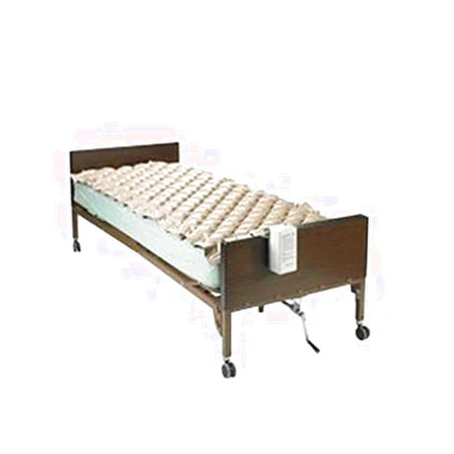 Drive Medical Med Aire Alternating Pressure Pump and Pad System, Variable Pressure with End Flaps, 123