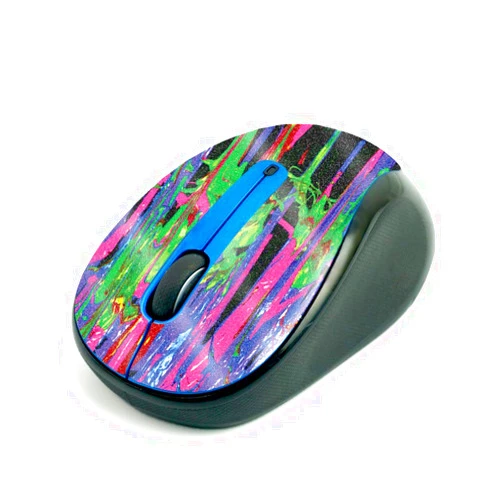 MIGHTY SKINS MightySkins Glossy Glitter Skin for Logitech M325 Wireless Mouse - Drips | Protective, Durable High-Gloss Glitter Finish | Easy to Apply, Remove, and Change Styles | Made in The USA