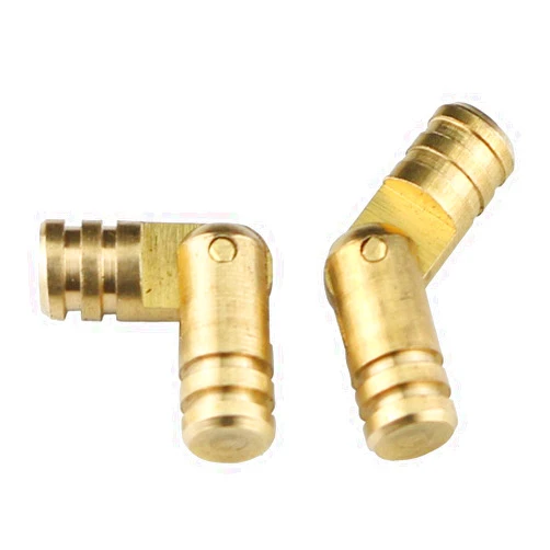Teensery 20 Pcs Mini Size Brass Cylindrical Concealed Hinge Barrel Hidden Hinge for Jewelry Box Wooden Gift Box, 5 x 19mm