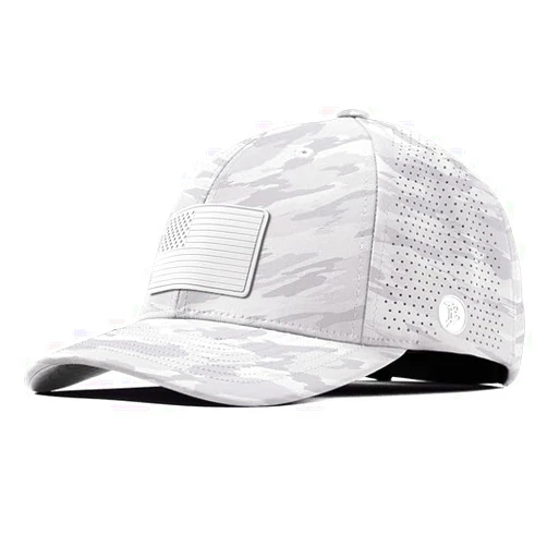 Branded Bills Old Glory Stealth PVC Elite Curved, Snapback Closure, Lightweight, Comfortable Baseball Cap