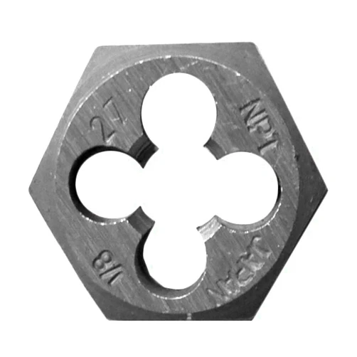 Century Drill & Tool 96301 Carbon Steel Pipe Die, 1/8-27NPT
