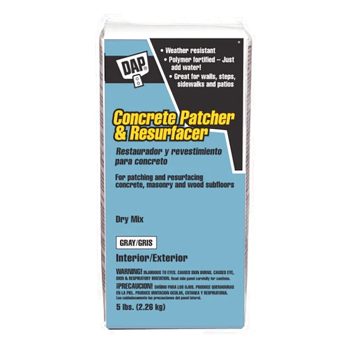 Dap 10466 Concrete Resurfacer, 5 Lb, Gray