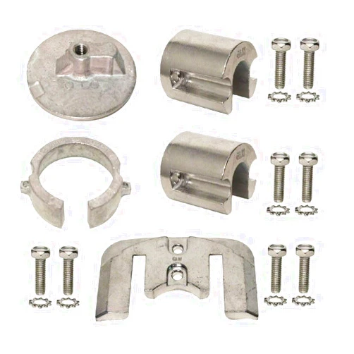 GLM Aluminum Anode Kit Mercruiser Bravo I 1 One Sterndrives Replaces 888758Q02 18-6159A Read Item Description for Applications