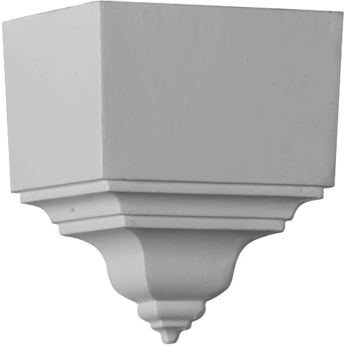 Ekena Millwork MOC03X03BI Outside Corner for Moulding Profiles Less than 3 1/8