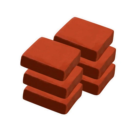 WABAFL 6 lb Terracotta Natural Air-Dry Clay for Pottery;Ideal for Wheel Throwing,Hand Building,Sculpting