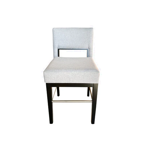 REZ Furniture VLS Counter-Height Stool (Grecia/Gray), Solid Wood, Modern Style, Use in Kitchens, Breakfast Areas, Enclosed Bars in a Terrace, Restaurant Bars. 20 D x 19.5 W x 37 H inch