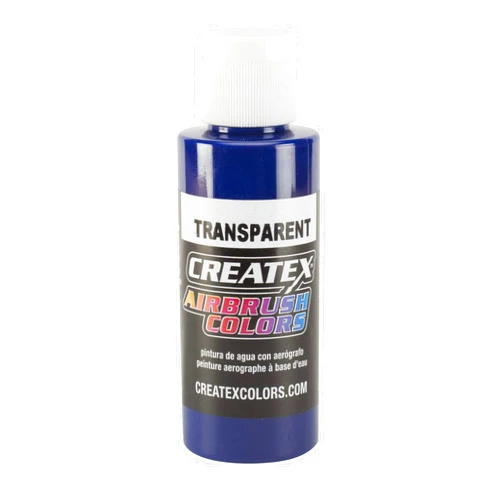 Createx Brite Blue, Airbrush Paint, Transparent, 2 oz (5106-2), 2 Ounces