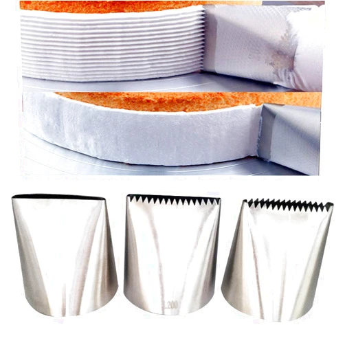 Symphonyw Piping Tips For Cake Decorating, Stainless Steel Icing Piping Nozzles For Pastry Fondant Decorating Tools (C)