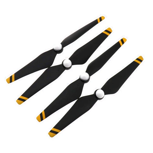 Auto-plaza 2 Pairs (4pcs) Quick Release Carbon Fiber Low Noise Composite Propeller Prop Compatible with DJI Phantom 4/4 Pro/Pro+/P4 Series