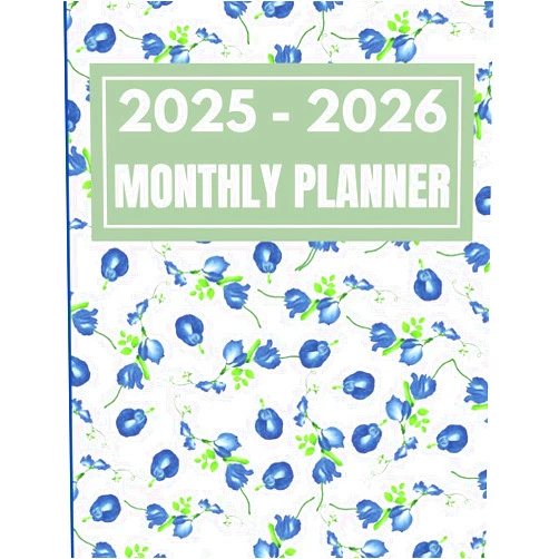 Chris Schuelke 2025 - 2026 MONTHLY PLANNER