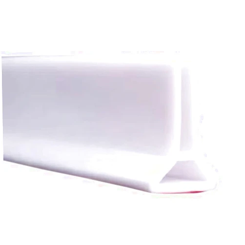 YIYIMIMO Multi-Purpose Flexible Water Barrier Strip, Freely to Meet Various Water Blocking Needs in Kitchen and Bathroom (White, 1.96inch High)