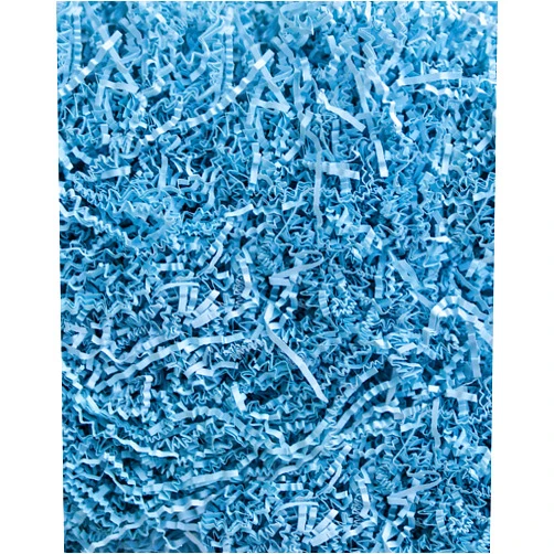 MagicWater Supply - 1 LB - Baby Blue - Soft & Thin Crinkle Cut Paper Shred Filler great for Gift Wrapping, Basket Filling, Birthdays, Weddings, Anniversaries, Valentines Day, and other occasions