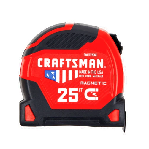 CRAFTSMAN Tape Measure, PROREACH, 25-Foot (CMHT37665S)