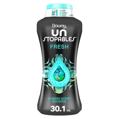 Downy Unstopables In-Wash Laundry Scent Booster Beads, Fresh, 30.1 oz
