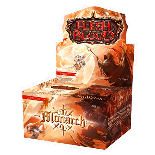 Legend Story Studios Flesh & Blood TCG - Monarch Unlimited Booster Display (24 Packs) - EN