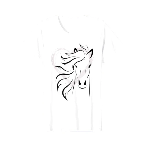 Pferde Shirt Mädchen Reiten Damen Bekleidung Women's horse for riders and horse lovers T-Shirt