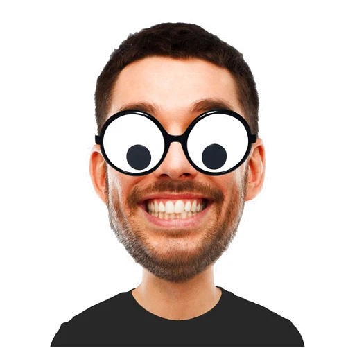 dodococa Googly Eyes Glasses Funny Shaking Costume Eye Glasses Novelty Shades Giant Googly Glasses for Adults Kids
