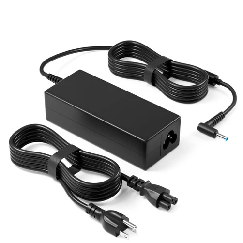 BIYTC Charger Compatible with HP Laptop 65W 45W Computer Smart Blue Tip Power Adapter