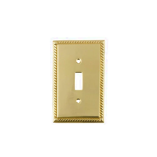 Nostalgic Warehouse Rope Rosette Electrical Outlet Switch Plate Cover
