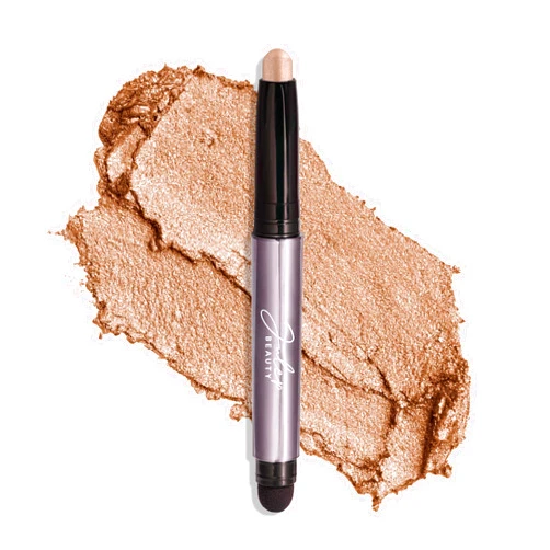 Julep Eyeshadow 101 Crème-to-Powder Waterproof Eyeshadow Stick – Sand Shimmer – Long-Lasting, Crease-Proof, Medium Golden-Beige Shimmer Eyeshadow with Built-in Smudger