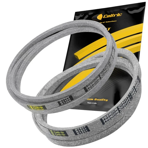 Caltric 48in Deck Belt and PTO Belt Compatible with Cub Cadet Compatible with MTD Z-Force 17BF3AGV010 Mower 01009787/02000154