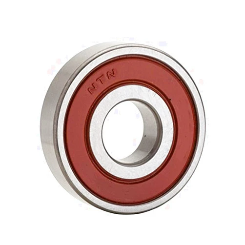 NTN Bearing 6006LU Single Row Deep Groove Radial Ball Bearing, Contact, Normal Clearance, Steel Cage, 30 mm Bore ID, 55 mm OD, 13 mm Width, Single Seal