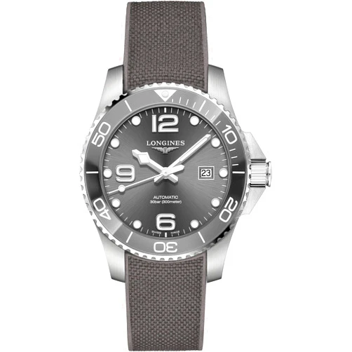 Longines Hydroconquest Automatic Grey Dial Men's Watch L3.782.4.76.9